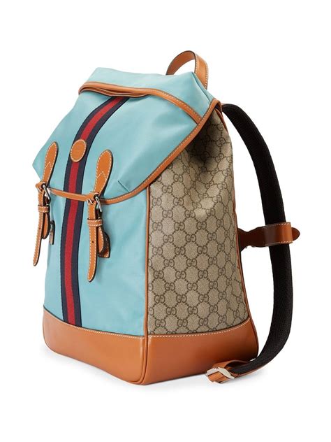 gucci backpack with striped straps|genuine gucci bag strap.